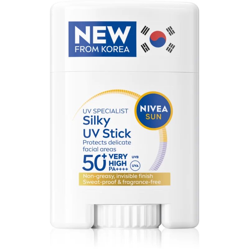 Nivea SUN Silky UV Stick opalovací krém v tyčince SPF 50+ 15 g