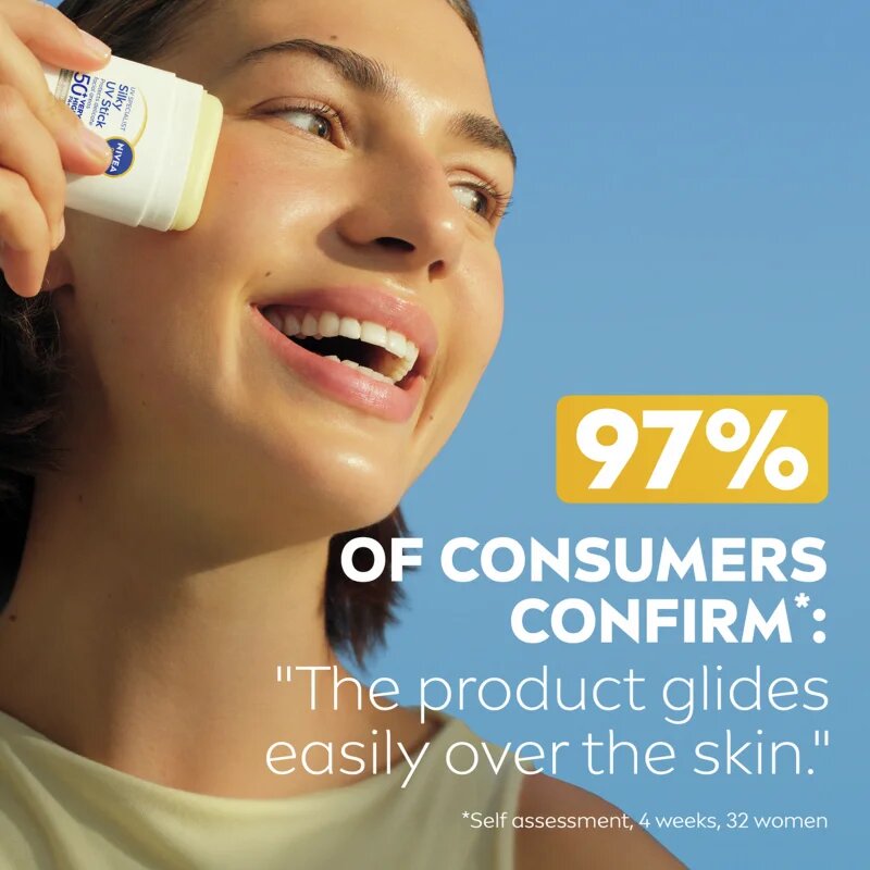 Nivea SUN Silky UV Stick opalovací krém v tyčince SPF 50+ 15 g