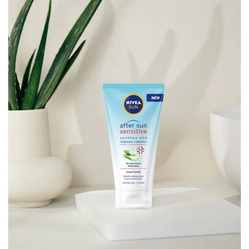 Nivea Sun SOS zklidňující gelový krém po opalování 175 ml