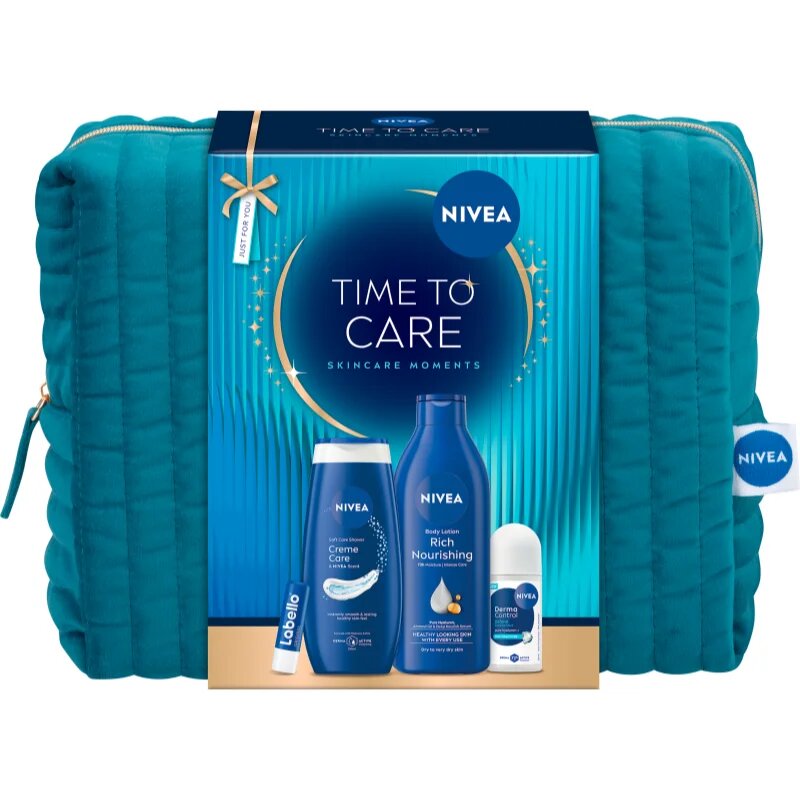 Nivea Time to Care dárková sada pro výživu a hydrataci