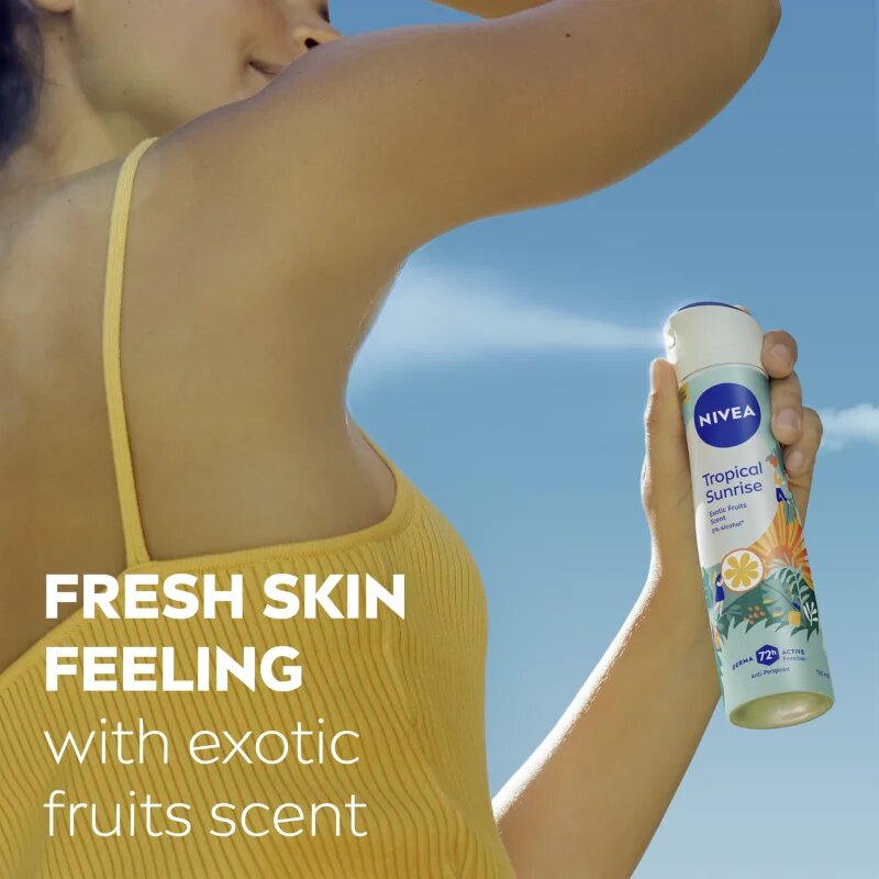 Nivea Tropical Sunrise antiperspirant ve spreji 150 ml