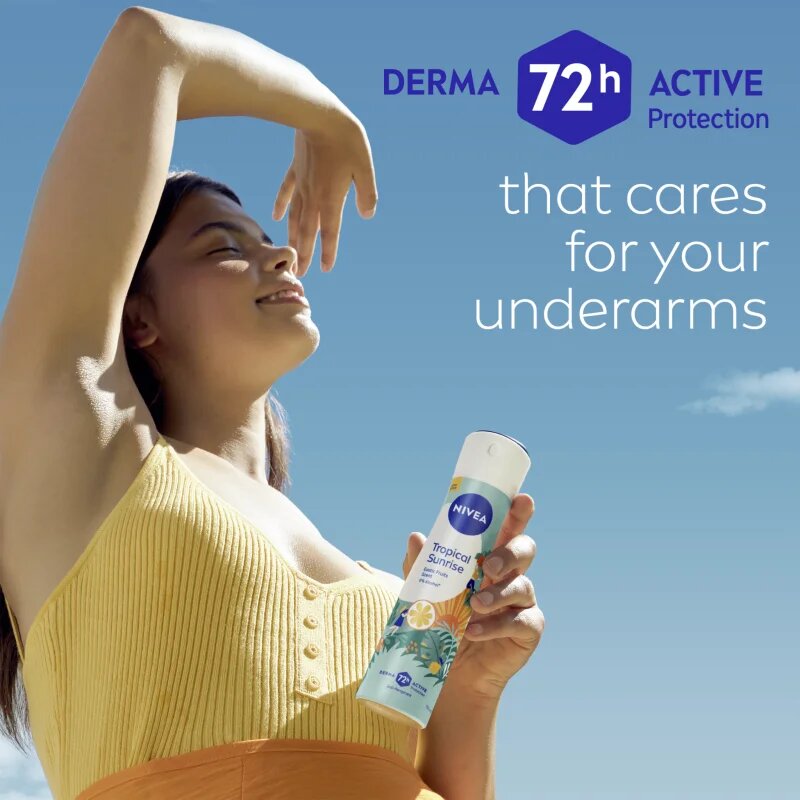 Nivea Tropical Sunrise antiperspirant ve spreji 150 ml