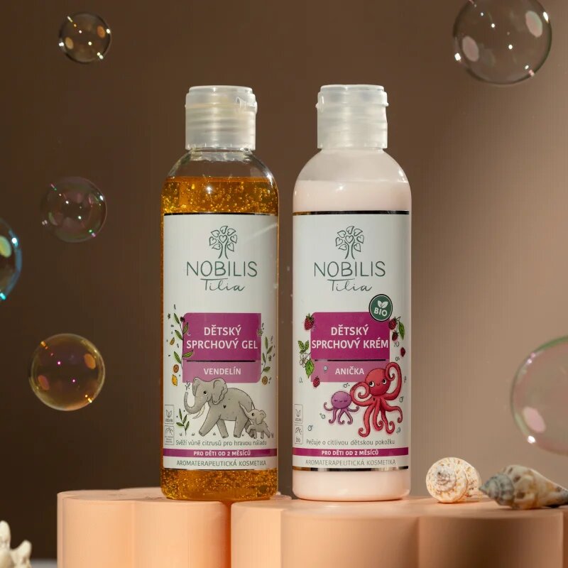 Nobilis Tilia Dětská Kosmetika Anička sprchový krém pro děti 200 ml