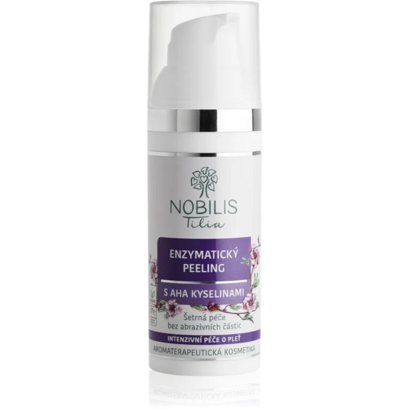 Nobilis Tilia Intenzivní péče jemný peeling pro rozjasnění pleti 50 ml