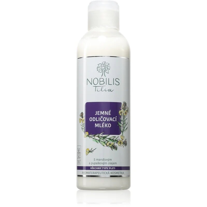 Nobilis Tilia Jemné Odličovací Mléko odličovací mléko s vyživujícím účinkem 200 ml