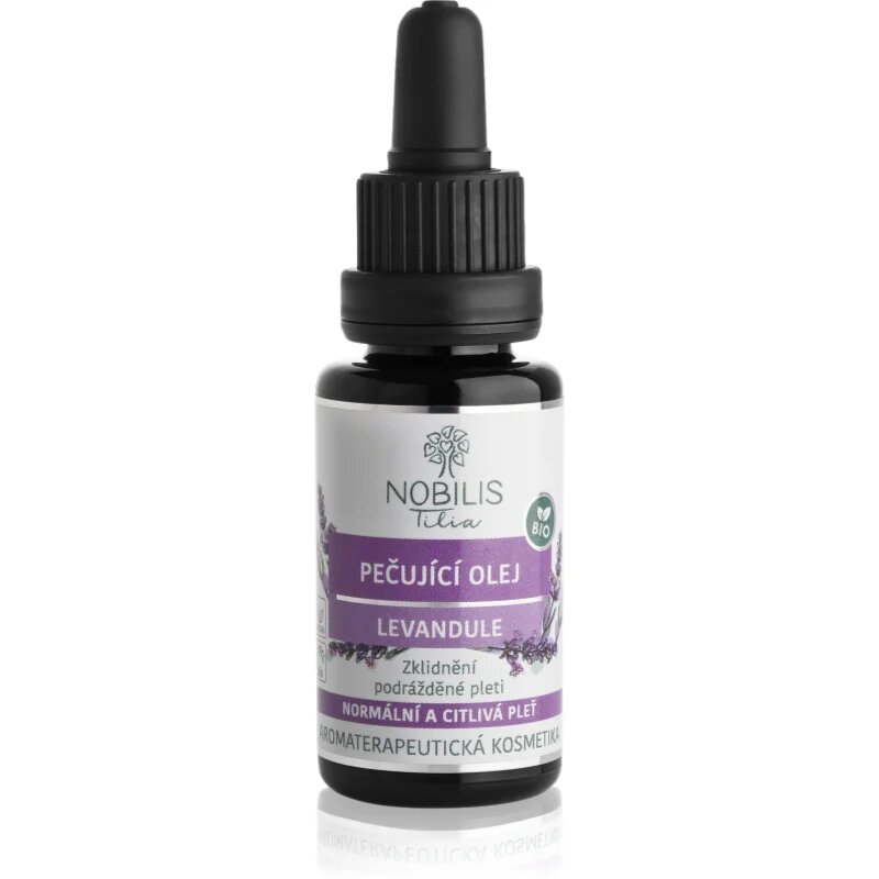 Nobilis Tilia Obličejový olej Levandulový bio regenerační obličejový olej Levandule 20 ml
