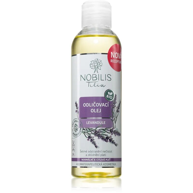 Nobilis Tilia Odličovací Olej Levandule odličovací olej Levandule se zklidňujícím účinkem 200 ml