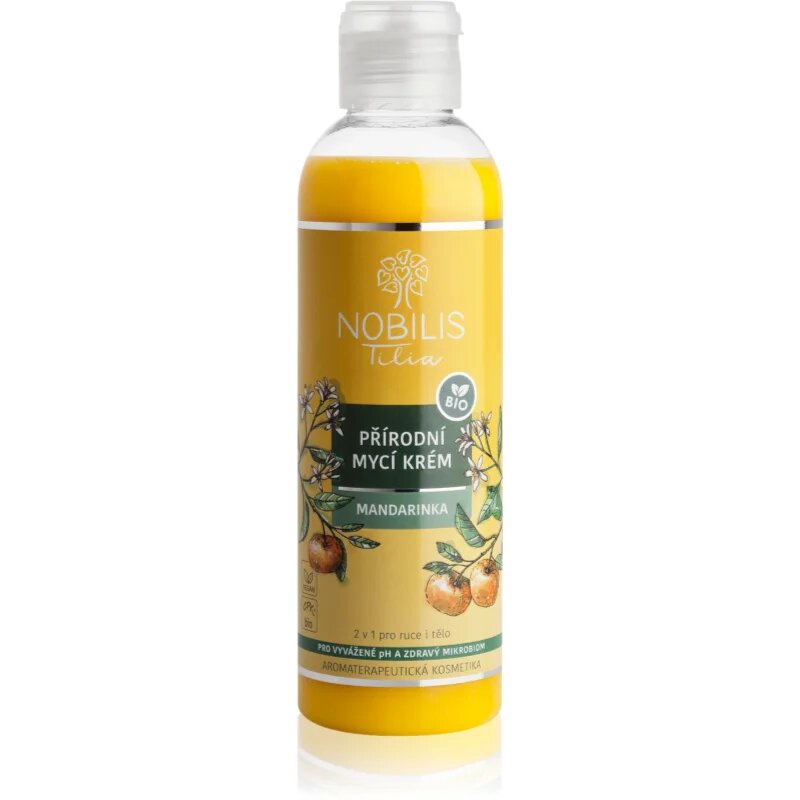 Nobilis Tilia Přírodní Mycí Krém pečující mycí krém vůně 200 ml