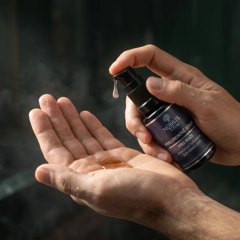 Nobilis Tilia Pro Muže Hyaluronové Sérum intenzivně hydratační sérum pro muže 20 ml