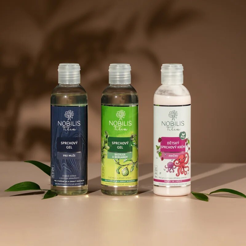 Nobilis Tilia Sprchový Gel sprchový gel pro zklidnění 200 ml
