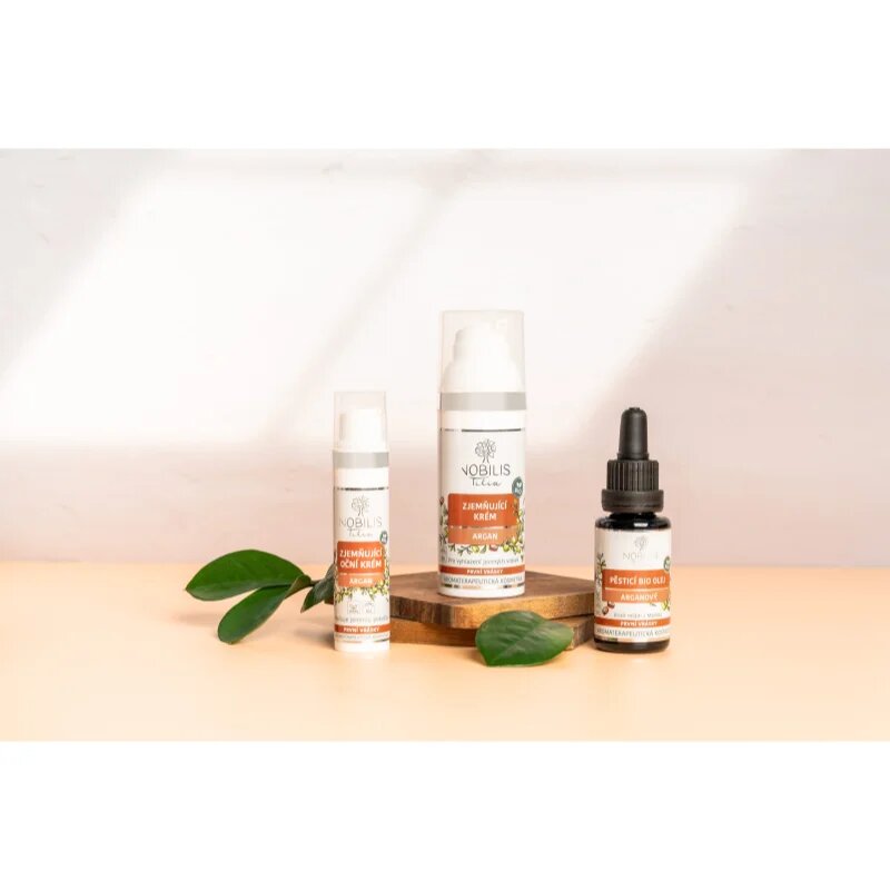 Nobilis Tilia Zjemňující Krém Argan regenerační a hydratační krém s vyhlazujícím efektem 50 ml