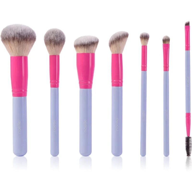 Noelle Makeup Brush Set 7/1 Candy sada štětců