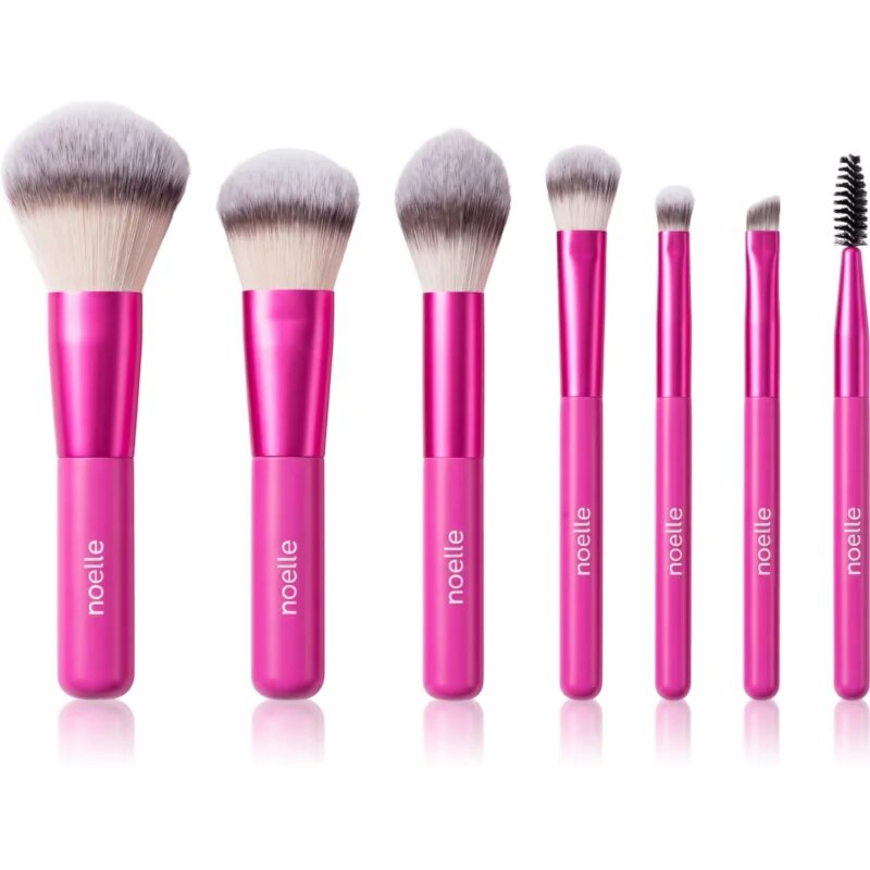 Noelle Pocket Glam Set 7/1 sada štětců s pouzdrem na cesty