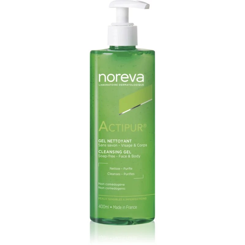 Noreva Actipur Dermo-Cleansing Gel jemný čisticí gel pro citlivou pleť 400 ml