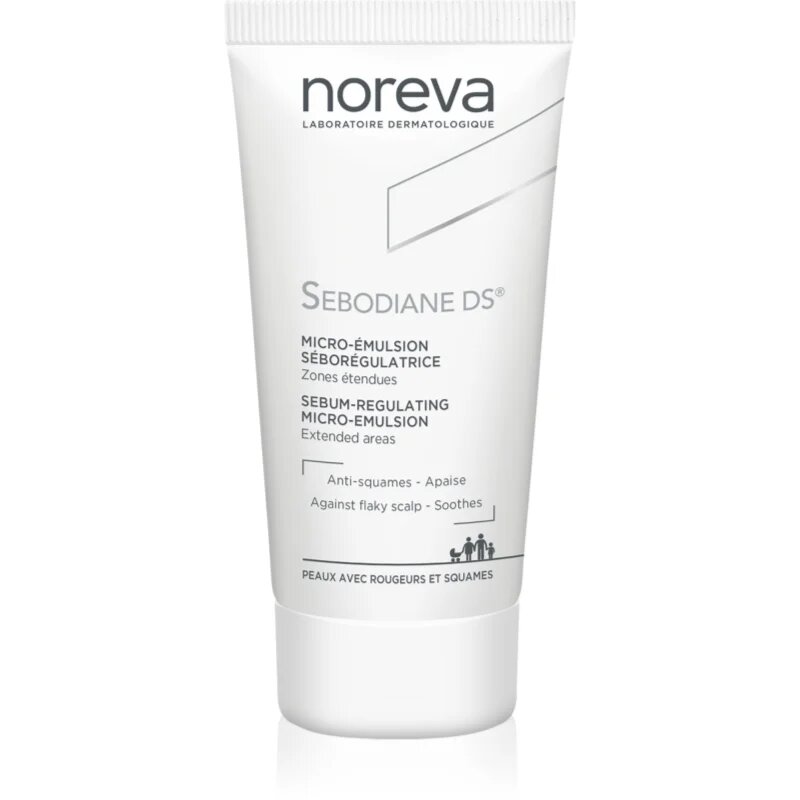 Noreva Sebodiane DS Sebum-Regulating Micro-Emulsion zklidňující emulze pro citlivou pokožku 30 ml