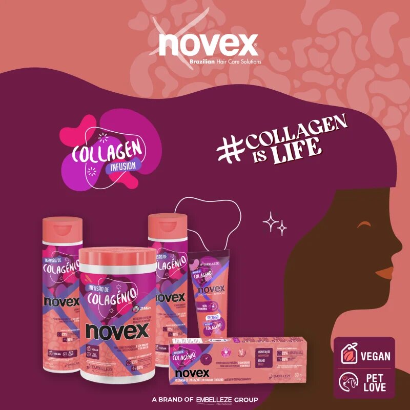 Novex Collagen Infusion posilující šampon 300 ml