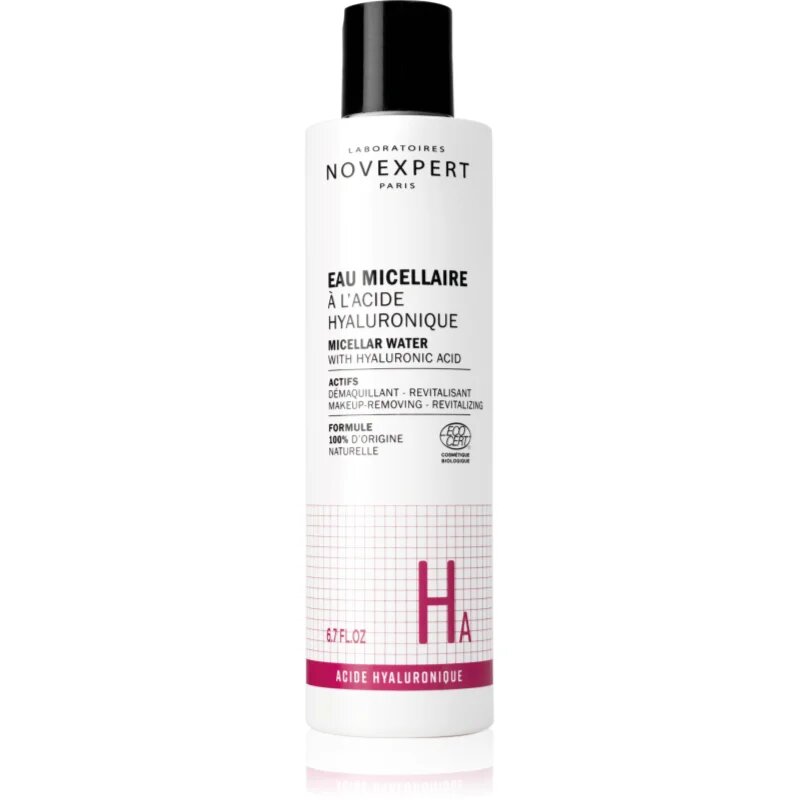 Novexpert Micellar Water with Hyaluronic Acid micelární voda s kyselinou hyaluronovou 200 ml
