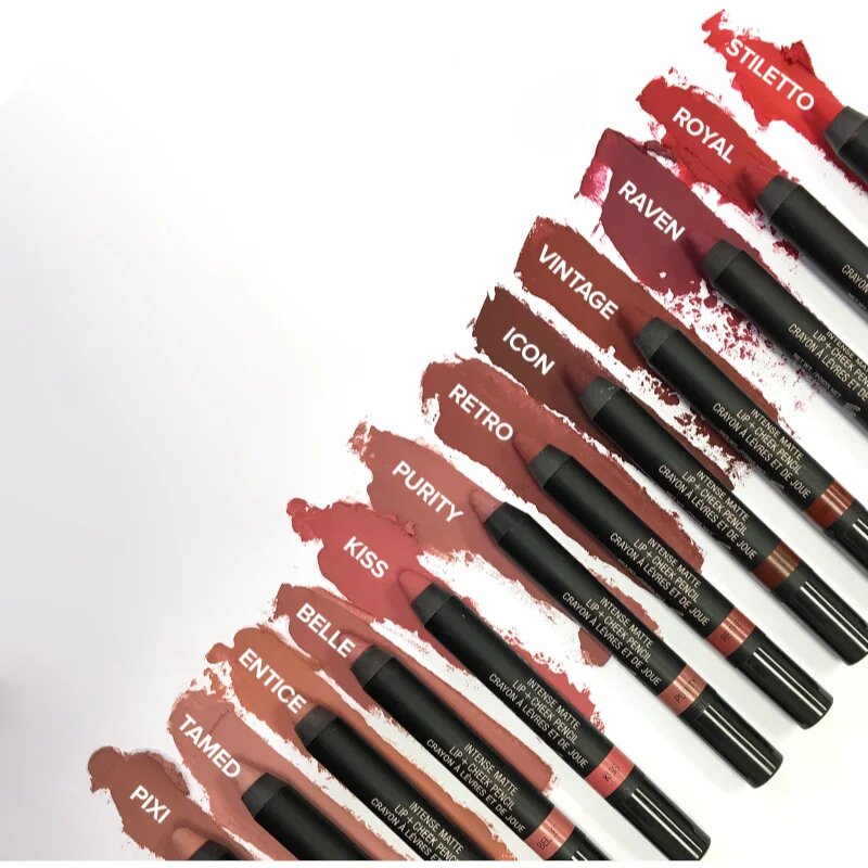 Nudestix Intense Matte univerzální tužka na rty a tváře odstín Purity 28 g