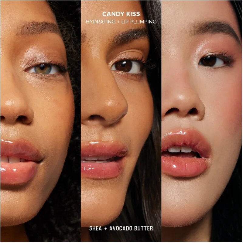 Nudestix Nudeskin Hydrating Peptide Lip Butter hloubkově vyživující máslo na rty odstín Candy Kiss 10 ml