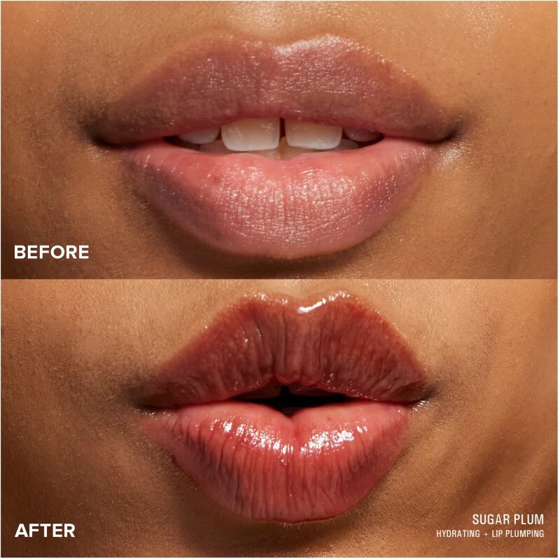 Nudestix Nudeskin Hydrating Peptide Lip Butter hloubkově vyživující máslo na rty odstín Sugar Plum 10 ml