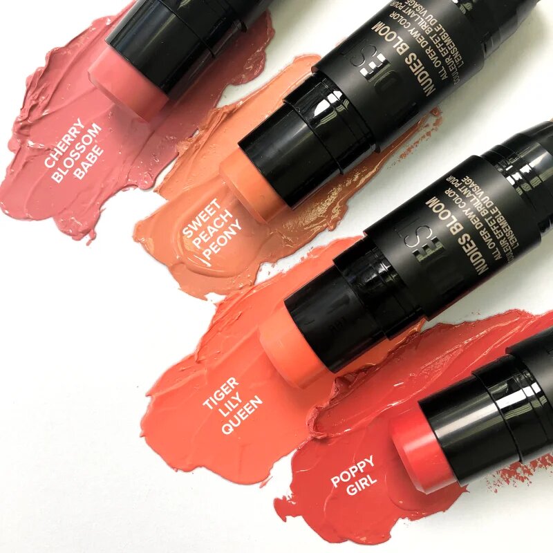 Nudestix Nudies Bloom multifunkční líčidlo pro oči rty a tvář odstín Cherry Blossom Babe 7 g