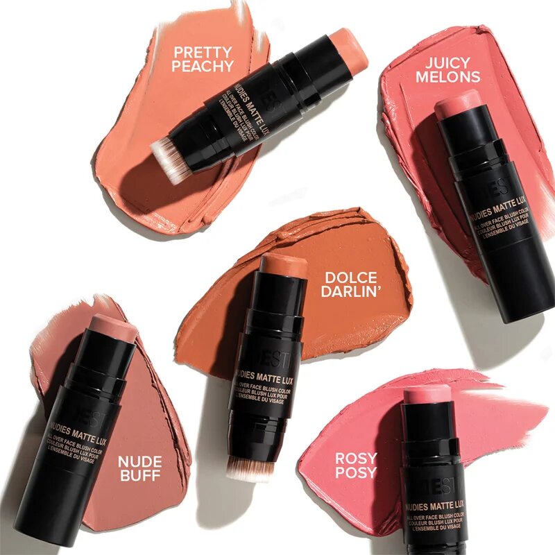 Nudestix Nudies Matte Lux multifunkční líčidlo pro oči rty a tvář odstín Dolce Darlin' 7 g