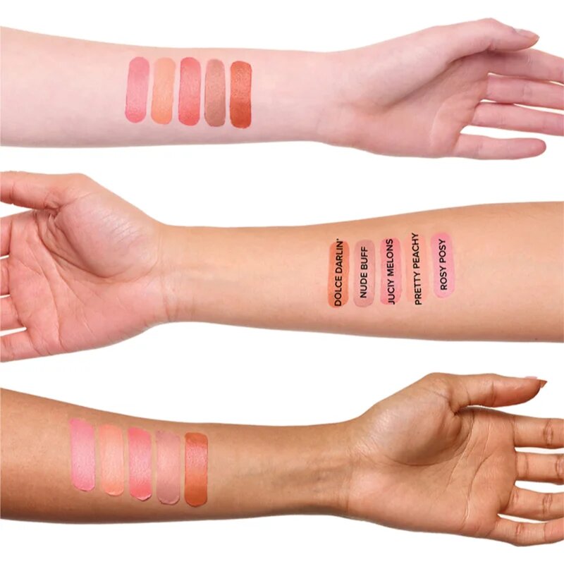Nudestix Nudies Matte Lux multifunkční líčidlo pro oči rty a tvář odstín Dolce Darlin' 7 g