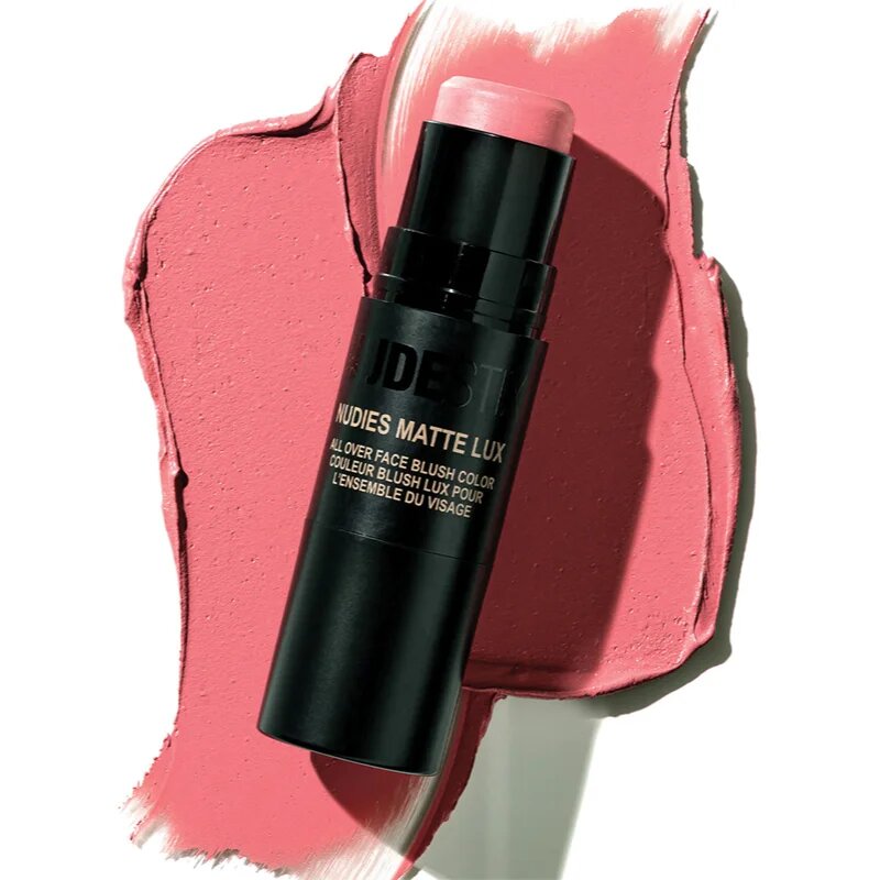 Nudestix Nudies Matte Lux multifunkční líčidlo pro oči rty a tvář odstín Rosy Posy 7 g