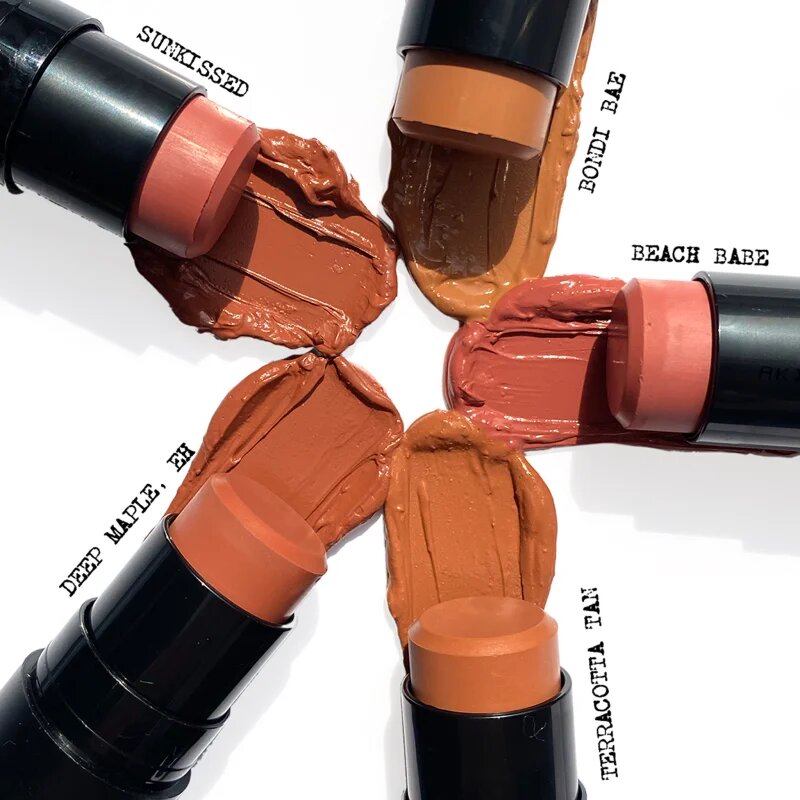 Nudestix Nudies Matte multifunkční líčidlo pro oči rty a tvář odstín Beach Babe 7 g