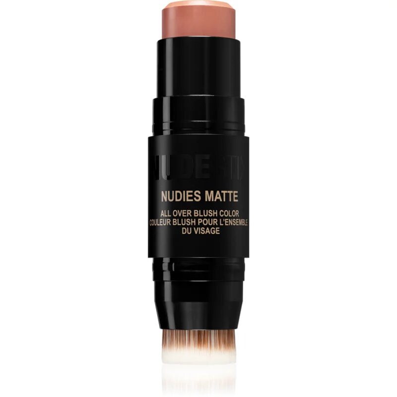 Nudestix Nudies Matte multifunkční líčidlo pro oči rty a tvář odstín Nude Peach 7 g