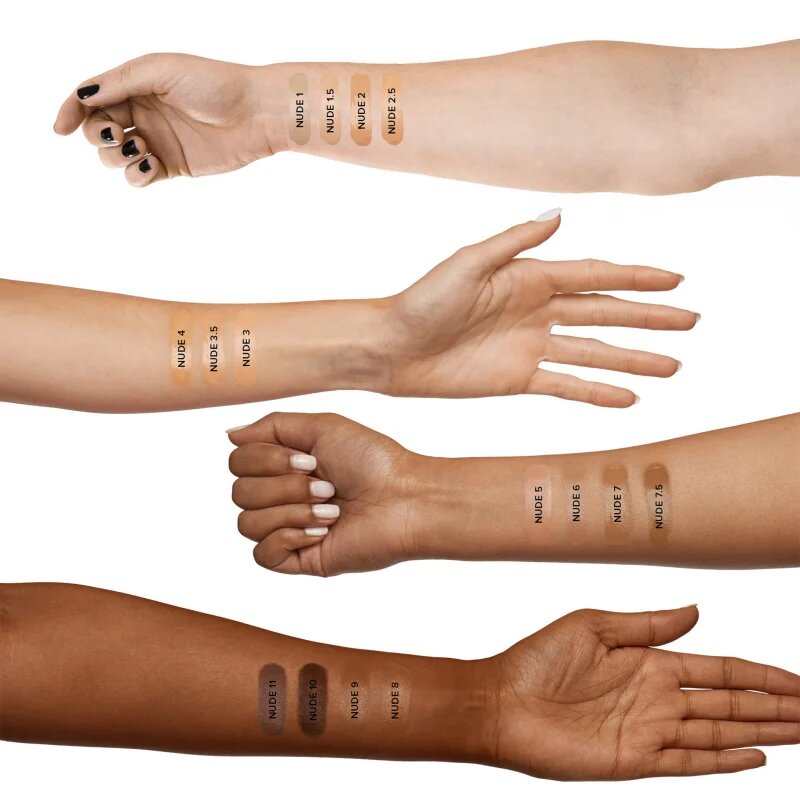 Nudestix Tinted Cover lehký make-up s rozjasňujícím účinkem pro přirozený vzhled odstín Nude 2.5 25 ml