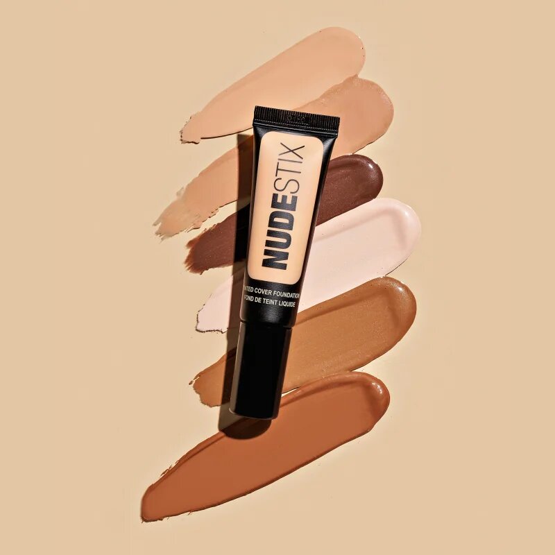 Nudestix Tinted Cover lehký make-up s rozjasňujícím účinkem pro přirozený vzhled odstín Nude 2.5 25 ml