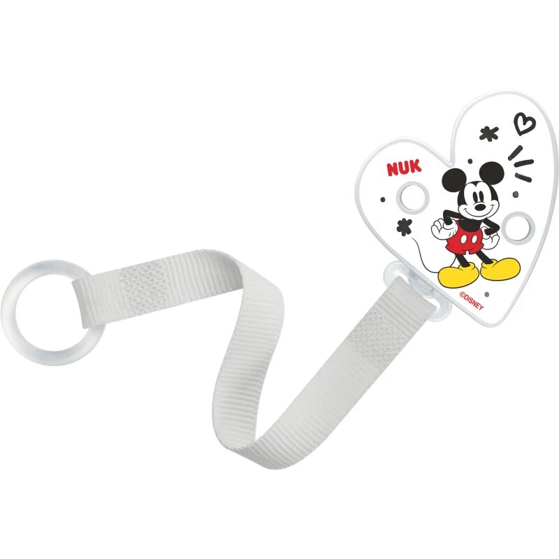NUK Disney Mickey stužka na dudlík 1 ks