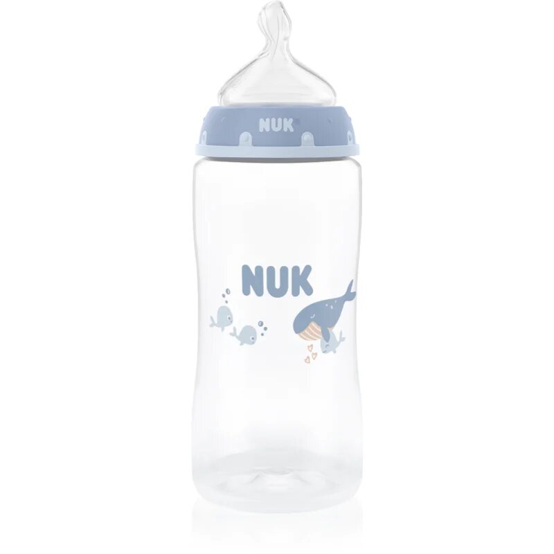 NUK First Choice Whale láhev s kontrolou teploty 3m+ 1 ks