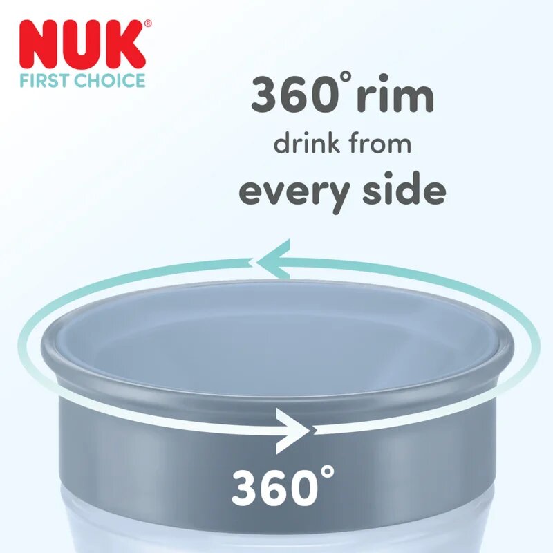 NUK Magic Cup Stitch hrnek 8m+ 230 ml