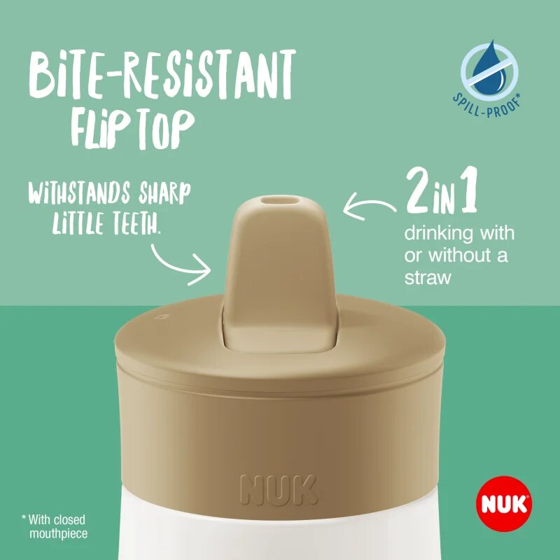 NUK Mini-Me Flip sportovní láhev Pink 12m+ 1 ks