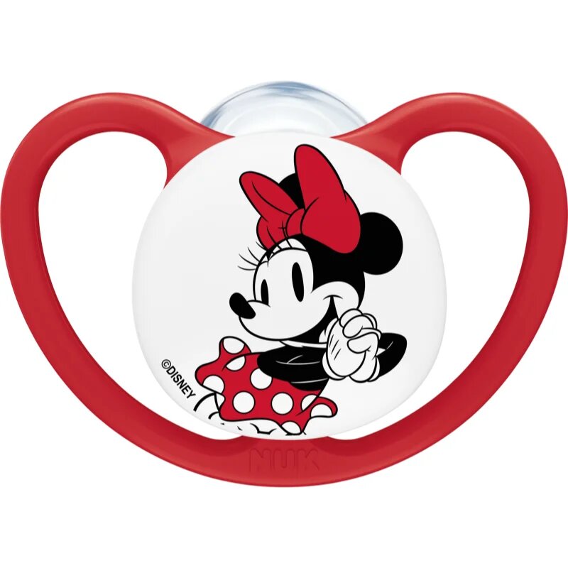 NUK Perfect Match AIR Disney dudlík Red 6-18m 1 ks