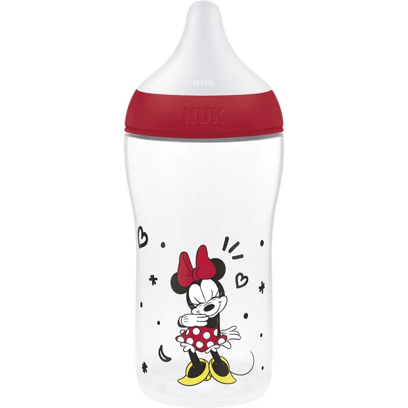 NUK Perfect Match Disney láhev s kontrolou teploty Minnie 3m+ 1 ks