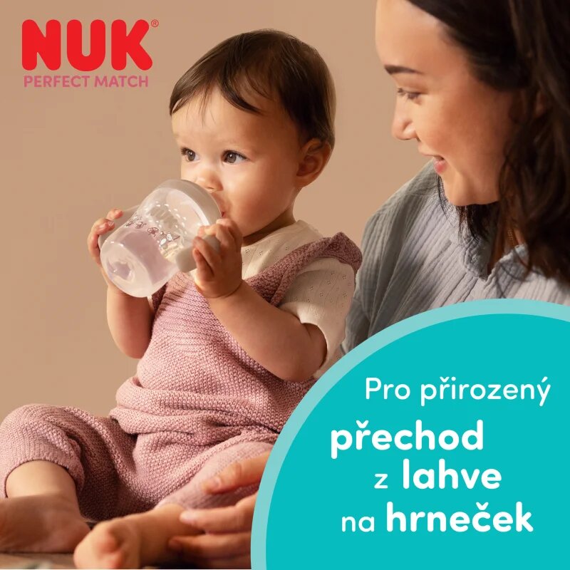 NUK Perfect Match Disney tréninkový hrnek s držadly Minnie 6m+ 1 ks
