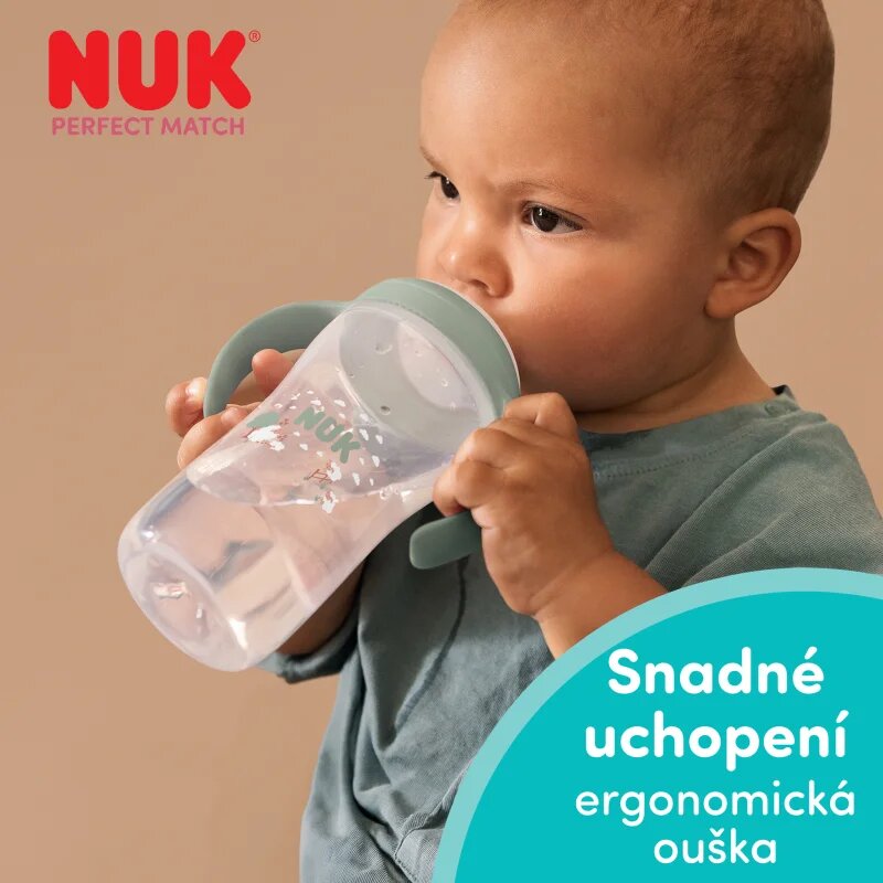 NUK Perfect Match Disney tréninkový hrnek s držadly Minnie 6m+ 1 ks