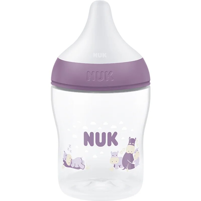 NUK Perfect Match Hippo láhev 0m+ 1 ks