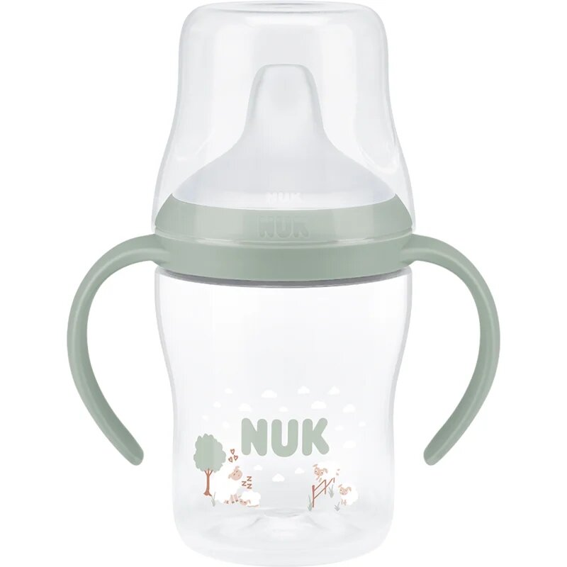 NUK Perfect Match Sheep lahvička na učení s kontrolou teploty 6m+ 1 ks