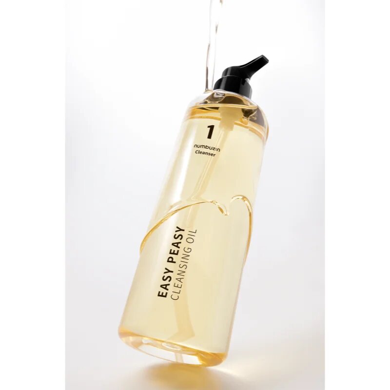 Numbuzin No. 1 Easy Peasy Cleansing Oil čisticí a odličovací olej pro hydrataci pleti a minimalizaci pórů 200 ml