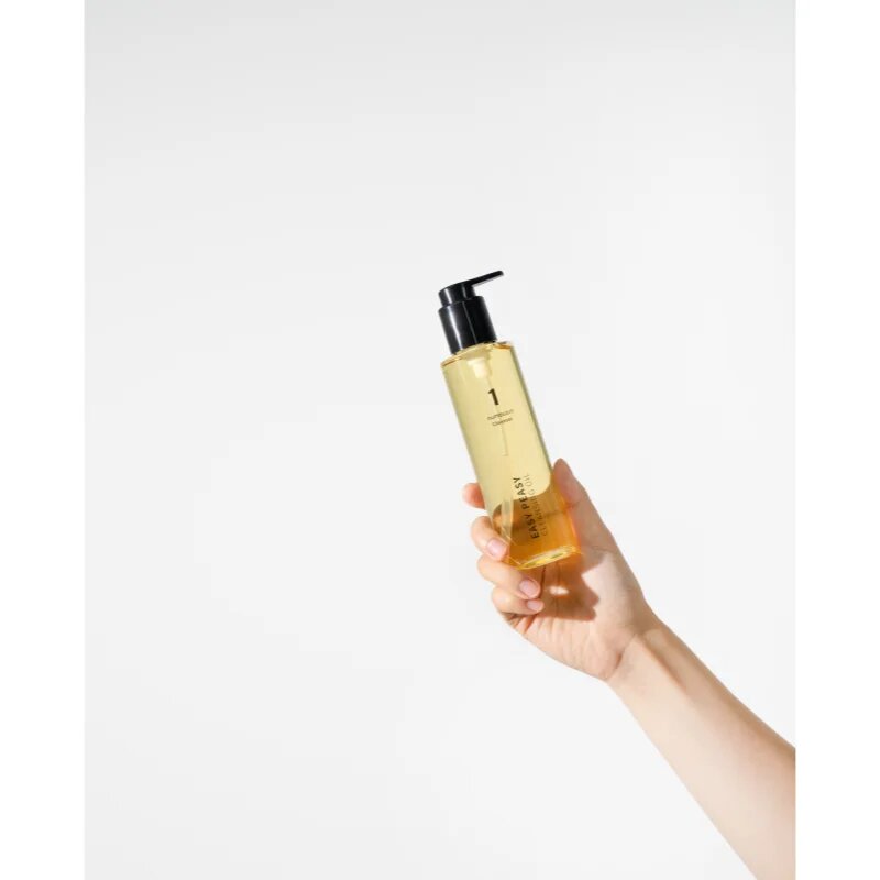 Numbuzin No. 1 Easy Peasy Cleansing Oil čisticí a odličovací olej pro hydrataci pleti a minimalizaci pórů 200 ml