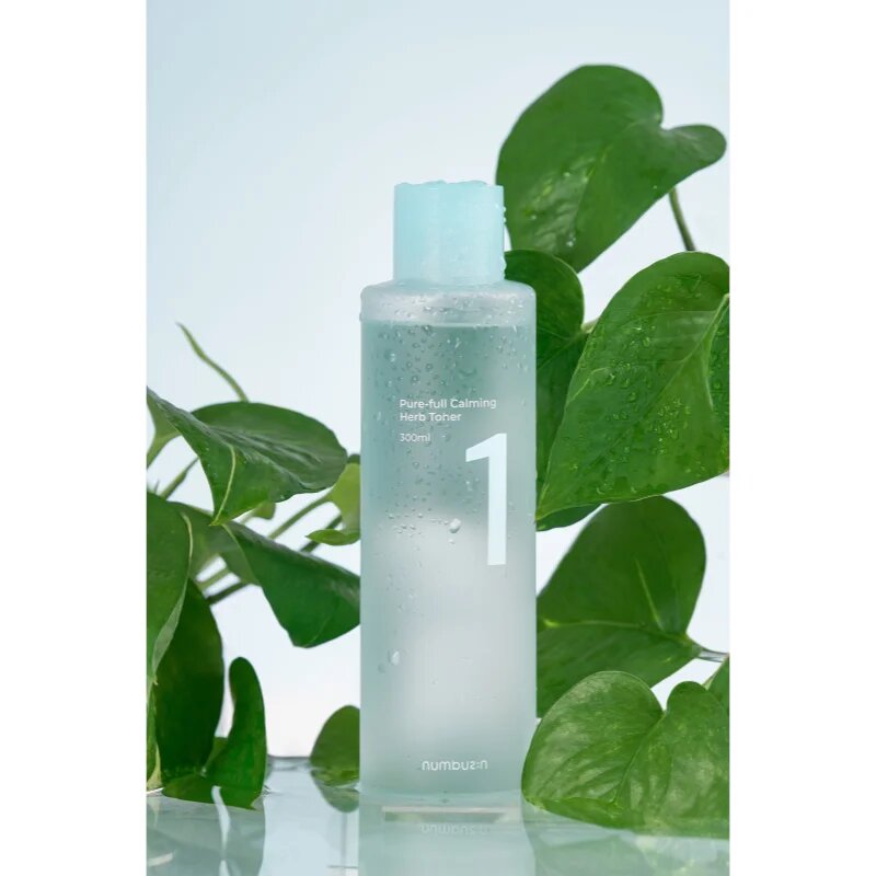 Numbuzin No. 1 Pure-Full Calming Herb Toner zklidňující pleťové tonikum pro problematickou pleť 300 ml