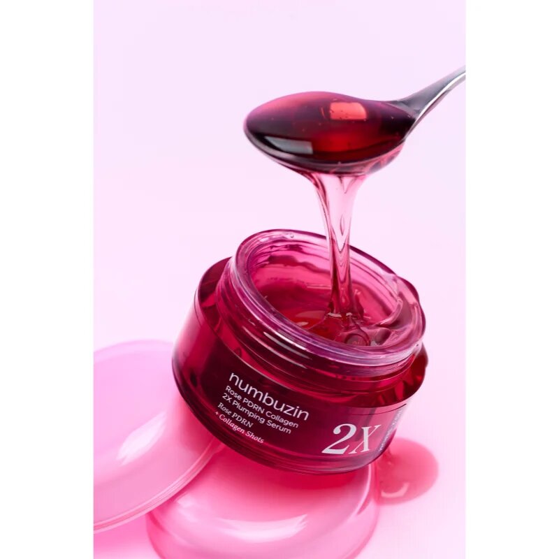 Numbuzin No. 2 Rose PDRN Collagen 2X Plumping Serum intenzivní zpevňující sérum s hydratačním účinkem 30 ml