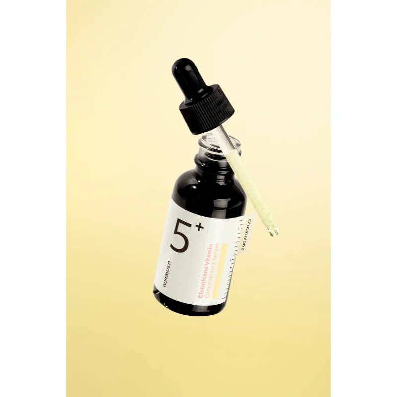 Numbuzin No. 5 Glutathione Vitamin Concentrated Serum koncentrované pleťové sérum pro pleť s hyperpigmentací 30 ml