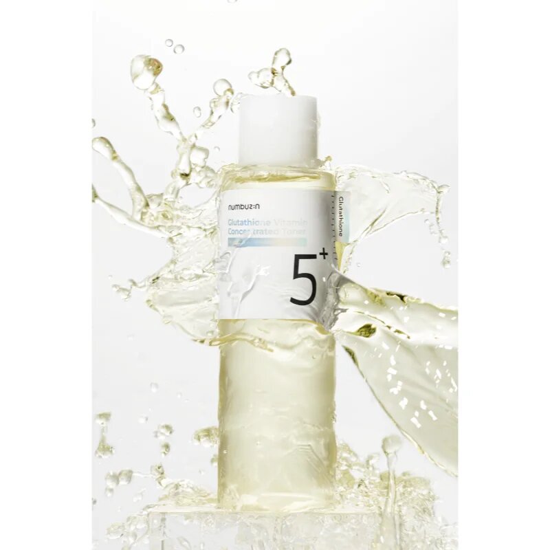 Numbuzin No. 5 Glutathione Vitamin Concentrated Toner hydratační tonikum pro sjednocení barevného tónu pleti 200 ml