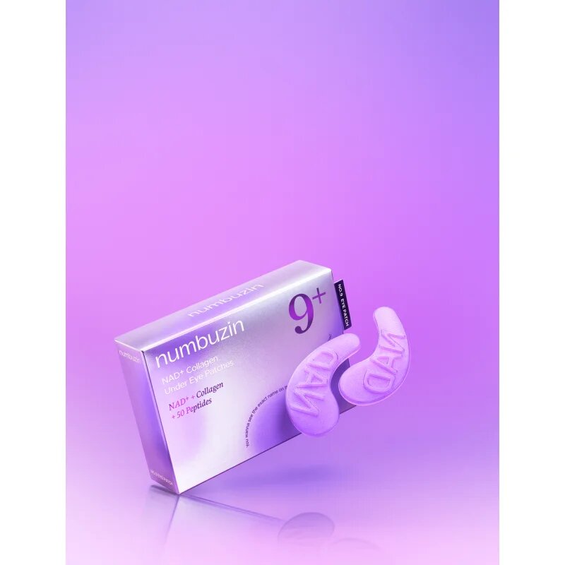 Numbuzin No. 9 NAD+ Collagen Under Eye Patches hydrogelové polštářky proti vráskám a tmavým kruhům 5 ks