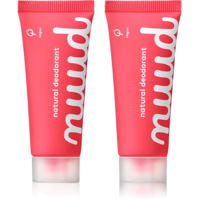 nuud Smarter Pack Red krémový deodorant natural 2x20 ml